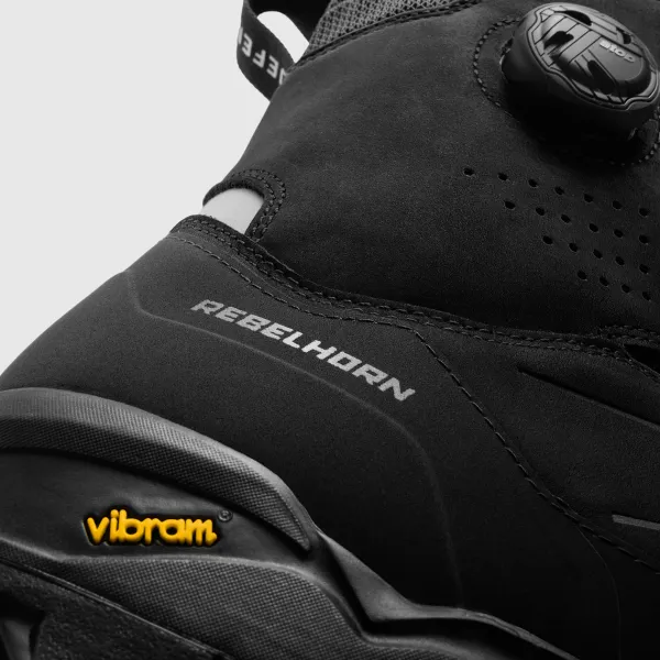 Rebelhorn Defender-X Boots Black>Heren Heren Motorlaarzen