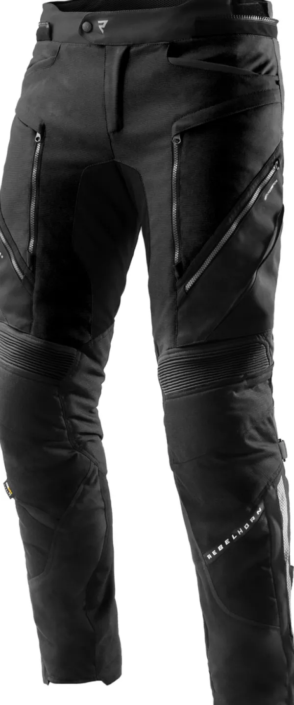 Rebelhorn Hardy 3.0 Motorbroek Black> Motorbroeken