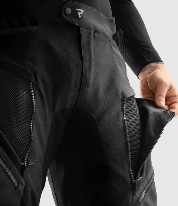 Rebelhorn Hardy 3.0 Motorbroek Black> Motorbroeken
