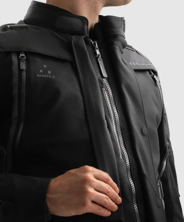 Rebelhorn Hardy 3.0 Motorjas Black> Motorjassen