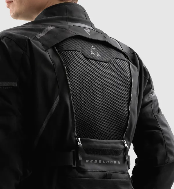 Rebelhorn Hardy 3.0 Motorjas Black> Motorjassen