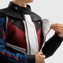 Rebelhorn Hardy 3.0 Motorjas Blue/Grey/Red><noscript><img width=