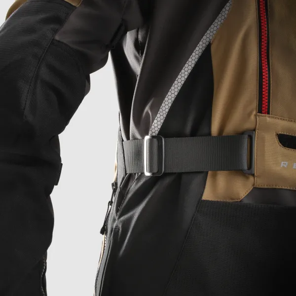 Rebelhorn Hardy 3.0 Motorjas Desert/Grey/Red> Motorjassen