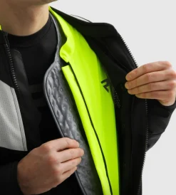 Rebelhorn Hiflow 5 Motorjas Black/Grey/Fluo Yellow><noscript><img width=