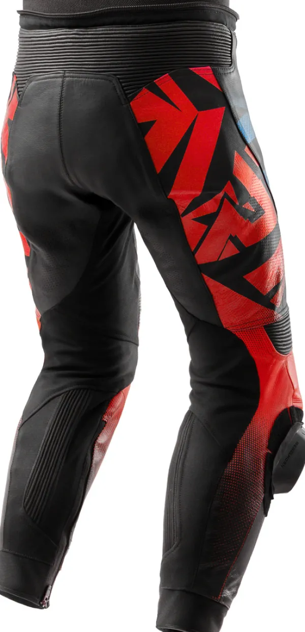 Rebelhorn Inferno Motorbroek Black/Blue/White/Red> Motorbroeken