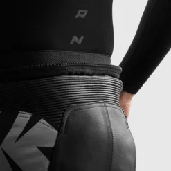 Rebelhorn Inferno Motorbroek Black/White><noscript><img width=