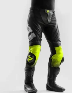 Rebelhorn Inferno Motorbroek Black/White/Fluo Yellow><noscript><img width=