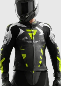 Rebelhorn Inferno Motorjas Black/Fluo Yellow><noscript><img width=