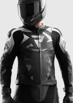Rebelhorn Inferno Motorjas Black/White><noscript><img width=