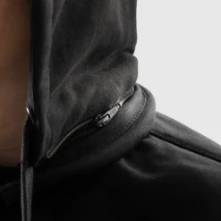 Rebelhorn Shifter Shirt Motorhoodie Black/Grey><noscript><img width=