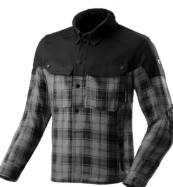 Rebelhorn Shifter Shirt Motorhoodie Black/Grey><noscript><img width=
