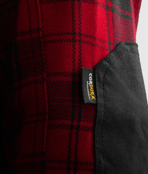 Rebelhorn Shifter Shirt Motorhoodie Black/Red> Motorhoodies|Motorjassen