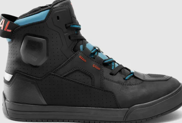 Rebelhorn Vandal 2 Shoes Black/Blue/Red>Heren Heren Motorschoenen|Casual Motorschoenen