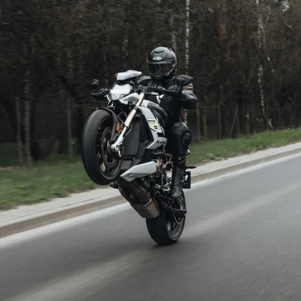 Rebelhorn Veloce Motorbroek Black/White> Motorbroeken