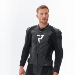 Rebelhorn Veloce Motorjas Black/White><noscript><img width=