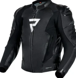 Rebelhorn Veloce Motorjas Black/White><noscript><img width=