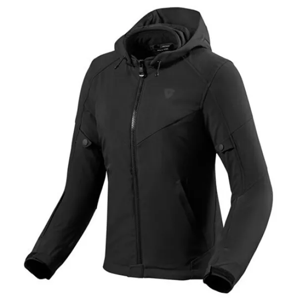 REV'IT Afterburn H2O Ladies Motorjas Black> Motorjassen
