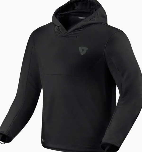 REV'IT Andon Motorhoodie Black> Motorhoodies|Motorjassen