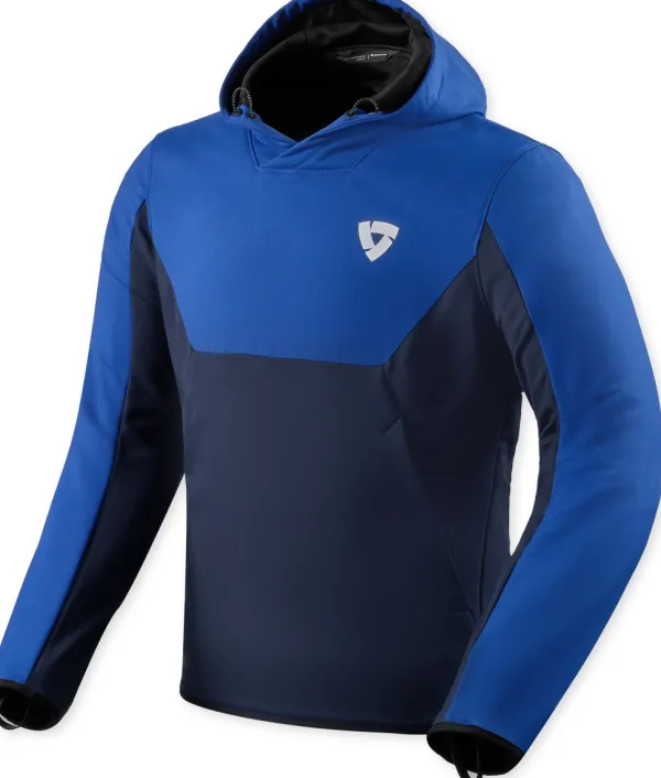 REV'IT Andon Motorhoodie Blue/Blue> Motorhoodies|Motorjassen