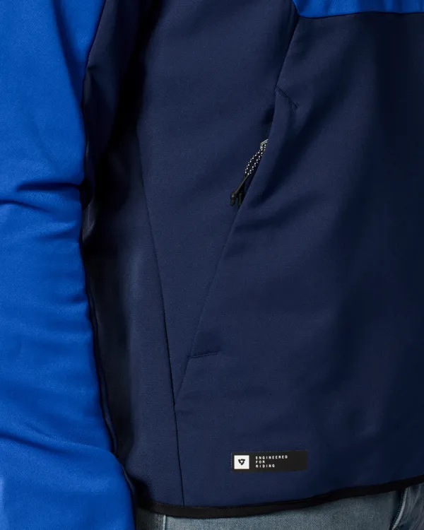 REV'IT Andon Motorhoodie Blue/Blue> Motorhoodies|Motorjassen