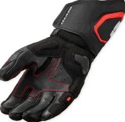 REV'IT Argon 3 Gloves Black/Neon Red> Motorhandschoenen