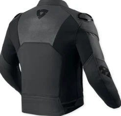 REV'IT Argon 3 Motorjas Black/Anthracite> Motorjassen