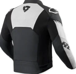 REV'IT Argon 3 Motorjas Black/White><noscript><img width=