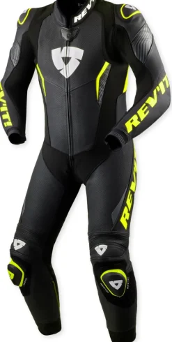 REV'IT Argon 3 One Piece Black/Neon Yellow><noscript><img width=