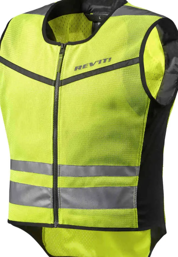 REV'IT Athos Air 2 Neon Yellow> Reflectievesten