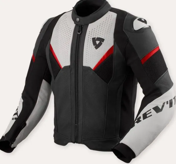 REV'IT Automate Motorjas Black/Light Grey> Motorjassen