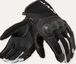 REV'IT Blaze Gloves Black/White> Motorhandschoenen