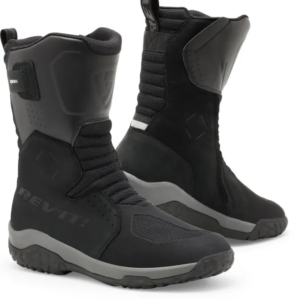 REV'IT Boundless H2O Boots Black>Heren Heren Motorlaarzen|Waterdichte Motorlaarzen