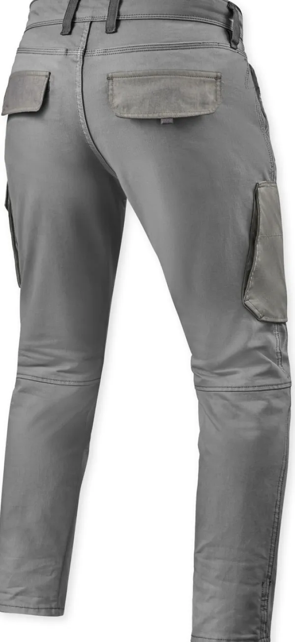 REV'IT Brant Slim Motorjeans Grey> Motorjeans