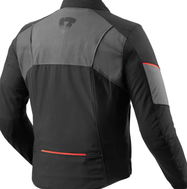 REV'IT Catalyst H2O Motorjas Black/Grey> Motorjassen
