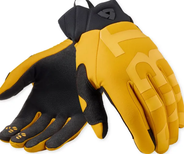 REV'IT Coast Gloves Ocher Yellow> Motorhandschoenen