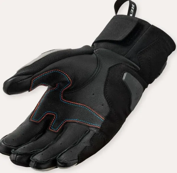 REV'IT Combustion Gloves Black/Light Grey> Motorhandschoenen