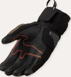 REV'IT Combustion Gloves Black/Brown> Motorhandschoenen