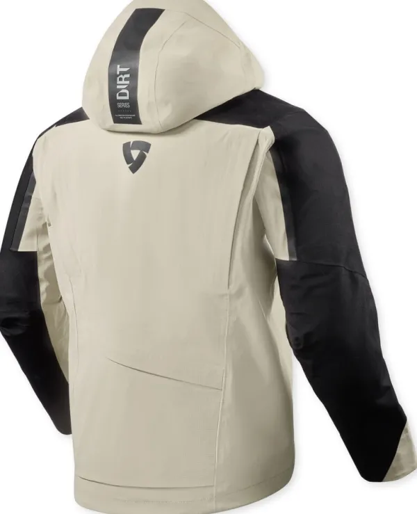 REV'IT Component 3 H2O Motorjas Black/Sand> Motorjassen