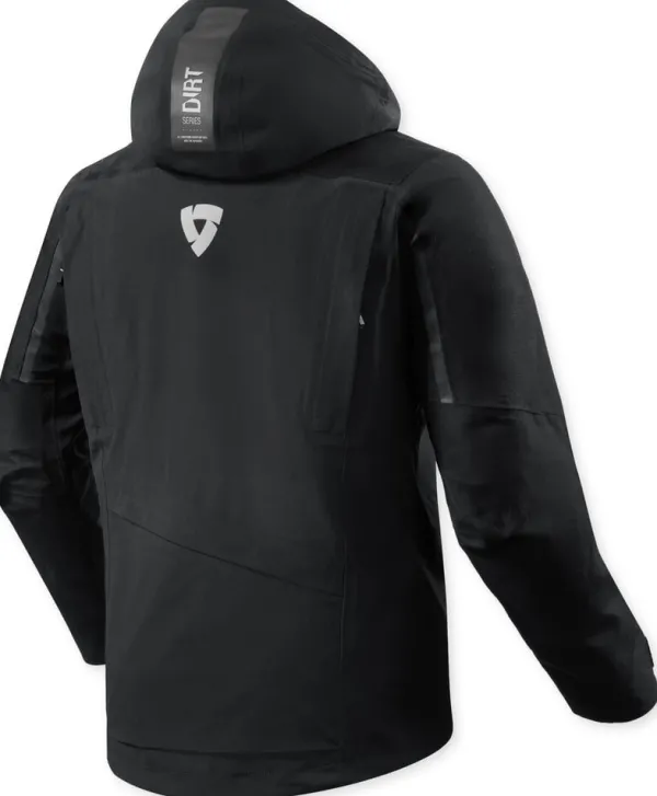 REV'IT Component 3 H2O Motorjas Black> Motorjassen