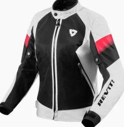 REV'IT Control Air H2O Ladies Motorjas White/Black> Motorjassen
