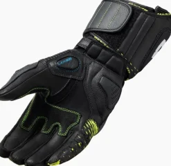 REV'IT Control Gloves Black/Neon Yellow> Motorhandschoenen