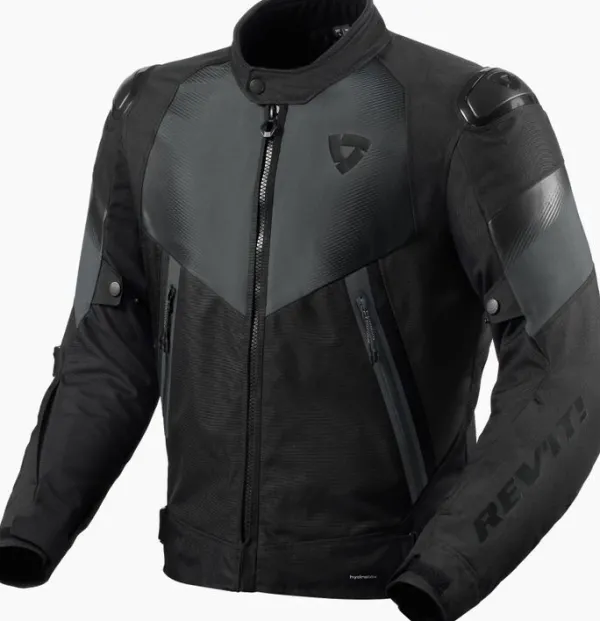 REV'IT Control H2O Motorjas Black/Anthracite> Motorjassen