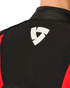REV'IT Control H2O Motorjas Black/Red><noscript><img width=
