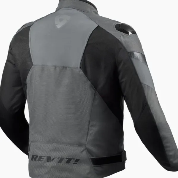 REV'IT Control H2O Motorjas Grey/Black> Motorjassen