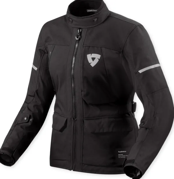 REV'IT Convergent H2O Ladies Motorjas Black> Motorjassen