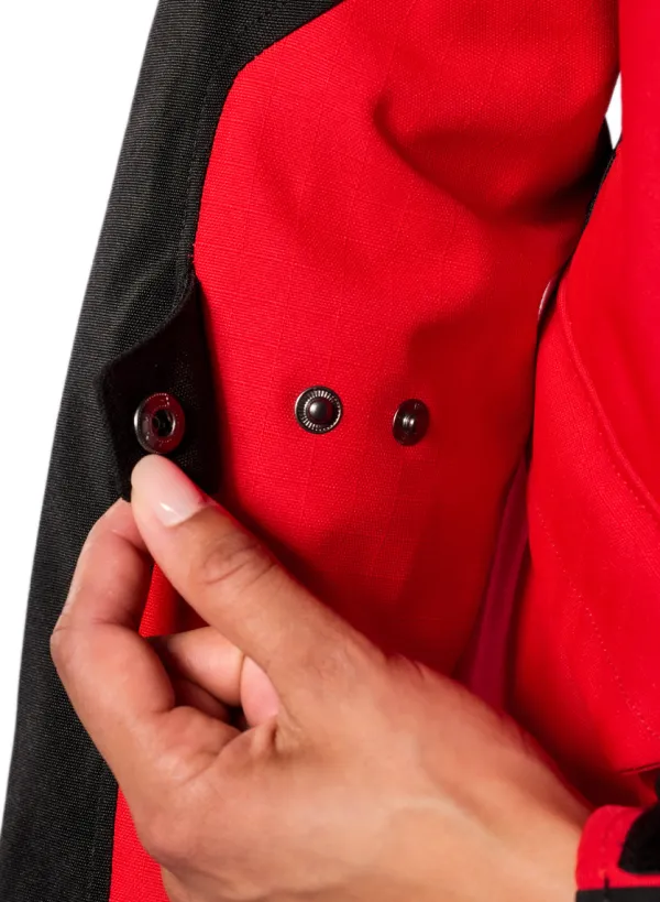 REV'IT Convergent H2O Ladies Motorjas Red/Black> Motorjassen