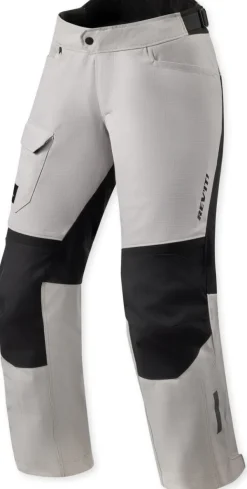 REV'IT Convergent H2O Ladies Motorbroek Silver/Black> Motorbroeken
