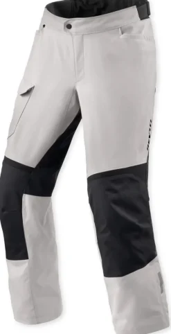 REV'IT Convergent H2O Motorbroek Silver/Black> Motorbroeken