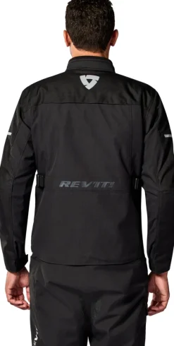 REV'IT Convergent H2O Motorjas Black> Motorjassen