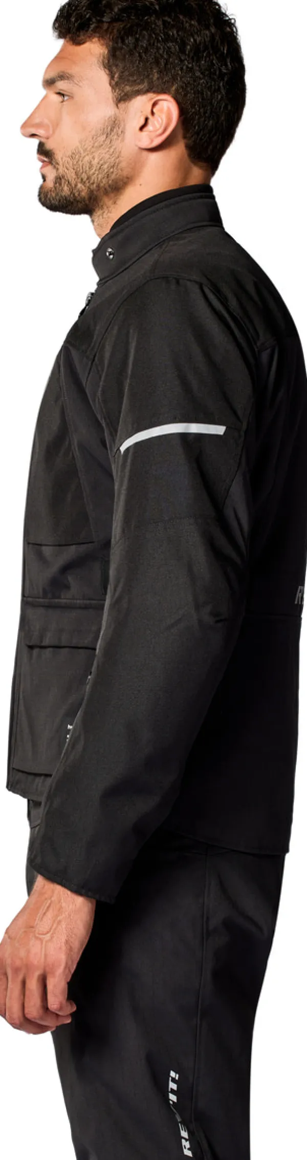 REV'IT Convergent H2O Motorjas Black> Motorjassen